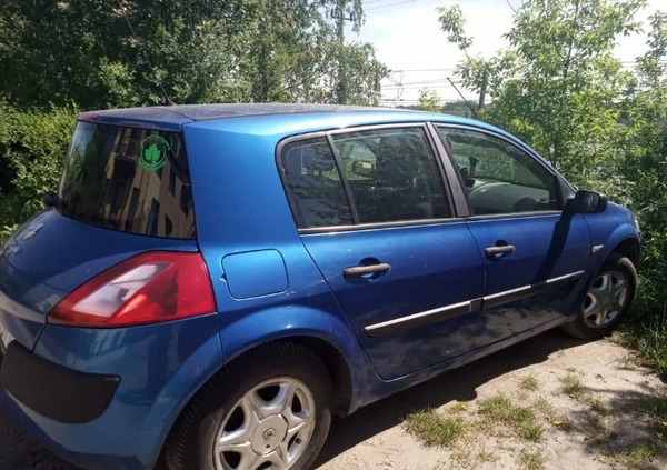 Renault Megane cena 5800 przebieg: 155000, rok produkcji 2004 z Starachowice małe 92